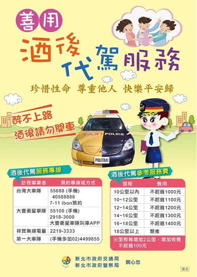 防酒駕宣導!